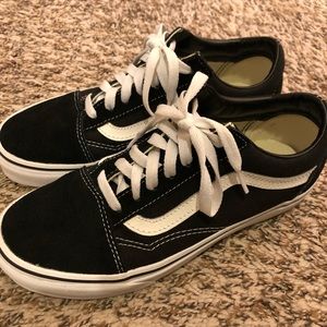Vans black classic sneakers